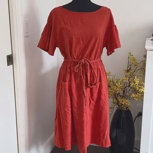 Large A New Day Linen dress
